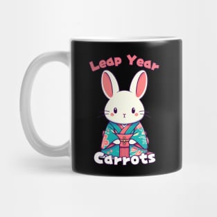 Leap year rabbit Mug